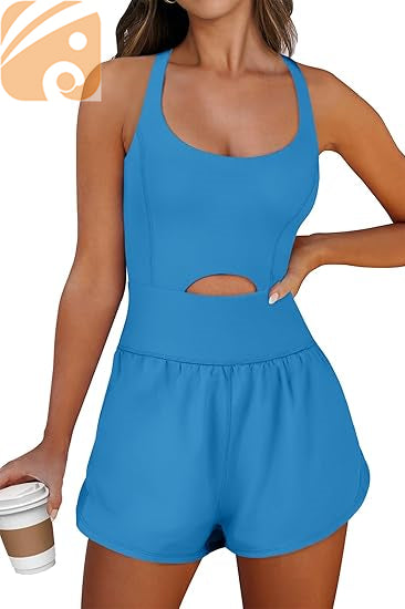 Summer Sets Short Jumpsuits Onesie Running Outfits