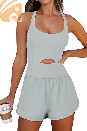 Summer Sets Short Jumpsuits Onesie Running Outfits