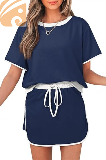Opemiby 2 Piece Outfits Set for Women