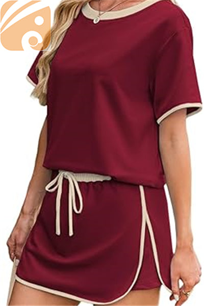 Opemiby 2 Piece Outfits Set for Women