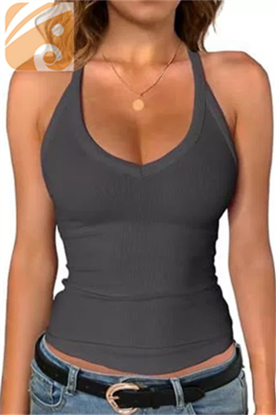 Racerback Workout Tank Top for Women